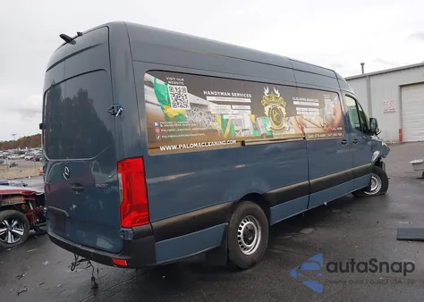 2019 Mercedes-Benz Sprinter 2500 High Roof V6 z USA, uszkodzony, nr VIN WD4PF1CD3KP124653